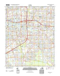 Kempsville Virginia Historical topographic map, 1:24000 scale, 7.5 X 7.5 Minute, Year 2013