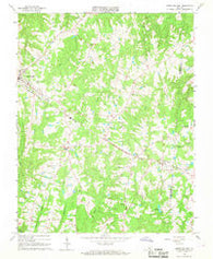 Kenbridge East Virginia Historical topographic map, 1:24000 scale, 7.5 X 7.5 Minute, Year 1966