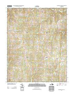Kenbridge East Virginia Historical topographic map, 1:24000 scale, 7.5 X 7.5 Minute, Year 2013