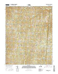 Kenbridge East Virginia Current topographic map, 1:24000 scale, 7.5 X 7.5 Minute, Year 2016