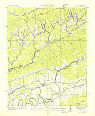 Keokee Virginia Historical topographic map, 1:24000 scale, 7.5 X 7.5 Minute, Year 1935