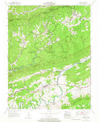 Keokee Virginia Historical topographic map, 1:24000 scale, 7.5 X 7.5 Minute, Year 1955