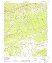 Keokee Virginia Historical topographic map, 1:24000 scale, 7.5 X 7.5 Minute, Year 1955