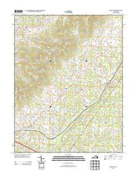 Keswick Virginia Historical topographic map, 1:24000 scale, 7.5 X 7.5 Minute, Year 2013