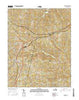 Keysville Virginia Current topographic map, 1:24000 scale, 7.5 X 7.5 Minute, Year 2016