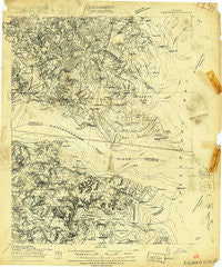 Kilmarnock Virginia Historical topographic map, 1:48000 scale, 15 X 15 Minute, Year 1916