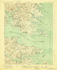 Kilmarnock Virginia Historical topographic map, 1:62500 scale, 15 X 15 Minute, Year 1917