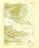 Kilmarnock Virginia Historical topographic map, 1:62500 scale, 15 X 15 Minute, Year 1942