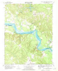 King And Queen Court House Virginia Historical topographic map, 1:24000 scale, 7.5 X 7.5 Minute, Year 1968