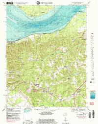 King George Virginia Historical topographic map, 1:24000 scale, 7.5 X 7.5 Minute, Year 1968