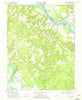 King William Virginia Historical topographic map, 1:24000 scale, 7.5 X 7.5 Minute, Year 1968