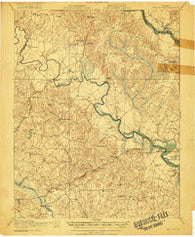 King William Virginia Historical topographic map, 1:62500 scale, 15 X 15 Minute, Year 1920