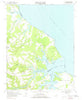 Kinsale Virginia Historical topographic map, 1:24000 scale, 7.5 X 7.5 Minute, Year 1968