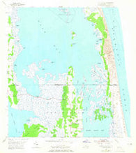 Knotts Island North Carolina Historical topographic map, 1:24000 scale, 7.5 X 7.5 Minute, Year 1954