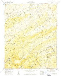 Konnarock Virginia Historical topographic map, 1:24000 scale, 7.5 X 7.5 Minute, Year 1959