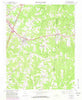 La Crosse Virginia Historical topographic map, 1:24000 scale, 7.5 X 7.5 Minute, Year 1968