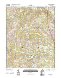 Ladysmith Virginia Historical topographic map, 1:24000 scale, 7.5 X 7.5 Minute, Year 2013