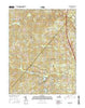 Ladysmith Virginia Current topographic map, 1:24000 scale, 7.5 X 7.5 Minute, Year 2016