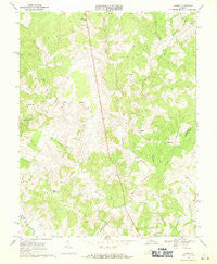 Lahore Virginia Historical topographic map, 1:24000 scale, 7.5 X 7.5 Minute, Year 1968