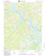 Lake Anna West Virginia Historical topographic map, 1:24000 scale, 7.5 X 7.5 Minute, Year 1973