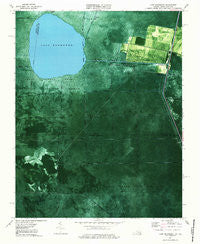 Lake Drummond Virginia Historical topographic map, 1:24000 scale, 7.5 X 7.5 Minute, Year 1977