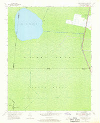 Lake Drummond Virginia Historical topographic map, 1:24000 scale, 7.5 X 7.5 Minute, Year 1954