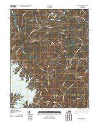Lake Anna East Virginia Historical topographic map, 1:24000 scale, 7.5 X 7.5 Minute, Year 2010