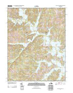 Lake Anna West Virginia Historical topographic map, 1:24000 scale, 7.5 X 7.5 Minute, Year 2013