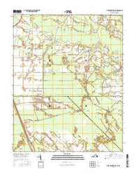 Lake Drummond SE Virginia Current topographic map, 1:24000 scale, 7.5 X 7.5 Minute, Year 2016