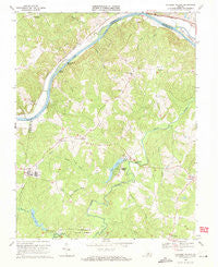 Lakeside Village Virginia Historical topographic map, 1:24000 scale, 7.5 X 7.5 Minute, Year 1969