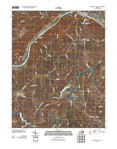 Lakeside Village Virginia Historical topographic map, 1:24000 scale, 7.5 X 7.5 Minute, Year 2010