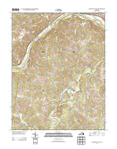 Lakeside Village Virginia Historical topographic map, 1:24000 scale, 7.5 X 7.5 Minute, Year 2013