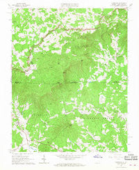 Lambsburg Virginia Historical topographic map, 1:24000 scale, 7.5 X 7.5 Minute, Year 1965