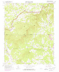 Lambsburg Virginia Historical topographic map, 1:24000 scale, 7.5 X 7.5 Minute, Year 1965