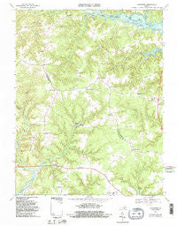 Lancaster Virginia Historical topographic map, 1:24000 scale, 7.5 X 7.5 Minute, Year 1968