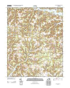 Lancaster Virginia Historical topographic map, 1:24000 scale, 7.5 X 7.5 Minute, Year 2013