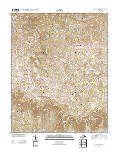 Laurel Fork Virginia Historical topographic map, 1:24000 scale, 7.5 X 7.5 Minute, Year 2013