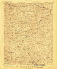 Lawrenceville Virginia Historical topographic map, 1:62500 scale, 15 X 15 Minute, Year 1921