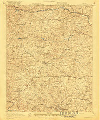 Lawrenceville Virginia Historical topographic map, 1:62500 scale, 15 X 15 Minute, Year 1921