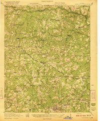 Lawrenceville Virginia Historical topographic map, 1:62500 scale, 15 X 15 Minute, Year 1921