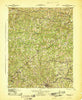 Lawrenceville Virginia Historical topographic map, 1:62500 scale, 15 X 15 Minute, Year 1942