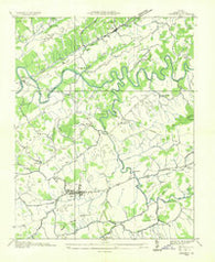 Lebanon Virginia Historical topographic map, 1:24000 scale, 7.5 X 7.5 Minute, Year 1934