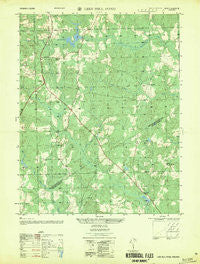 Lees Mill Pond Virginia Historical topographic map, 1:25000 scale, 7.5 X 7.5 Minute, Year 1956