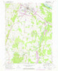 Leesburg Virginia Historical topographic map, 1:24000 scale, 7.5 X 7.5 Minute, Year 1968