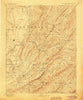 Lewisburg West Virginia Historical topographic map, 1:125000 scale, 30 X 30 Minute, Year 1891