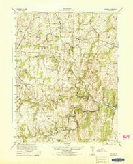 Lincoln Virginia Historical topographic map, 1:31680 scale, 7.5 X 7.5 Minute, Year 1944