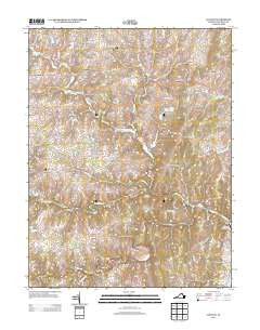 Lincoln Virginia Historical topographic map, 1:24000 scale, 7.5 X 7.5 Minute, Year 2013