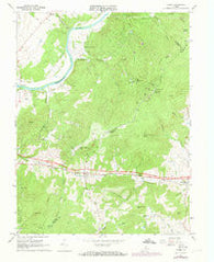 Linden Virginia Historical topographic map, 1:24000 scale, 7.5 X 7.5 Minute, Year 1966