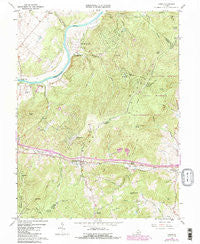 Linden Virginia Historical topographic map, 1:24000 scale, 7.5 X 7.5 Minute, Year 1986
