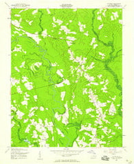 Littleton Virginia Historical topographic map, 1:24000 scale, 7.5 X 7.5 Minute, Year 1956